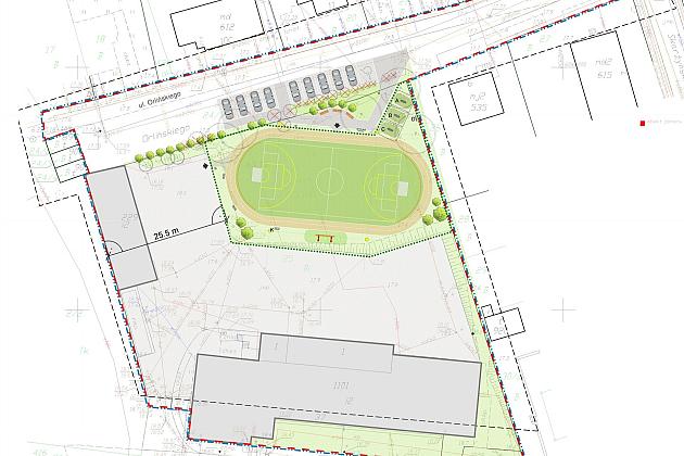 Za komendą straży pożarnej powstaje nowy obiekt rekreacyjno-sportowy