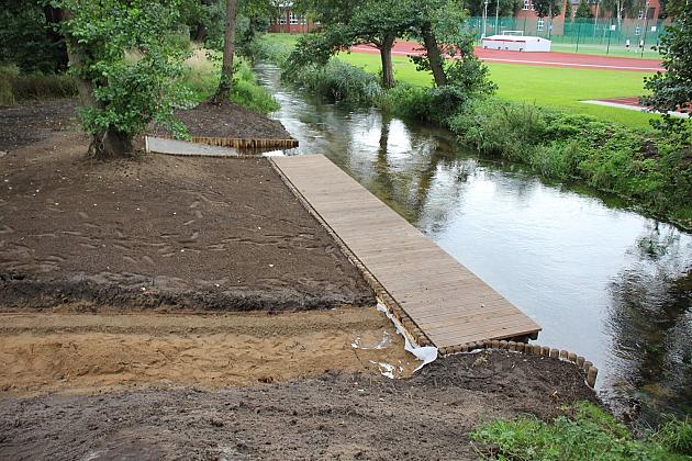 Budowa przystani kajakowej na Łebie i Okalicy