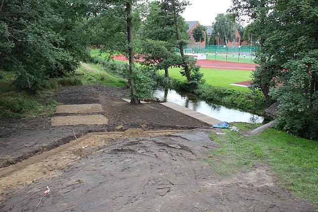 Budowa przystani kajakowej na Łebie i Okalicy