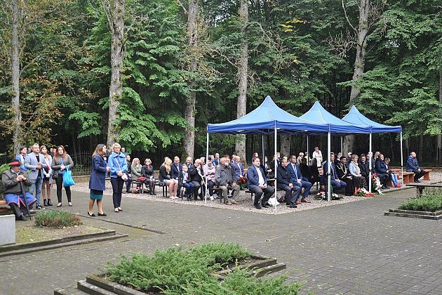Złożyli hołd ofiarom Marszu Śmierci