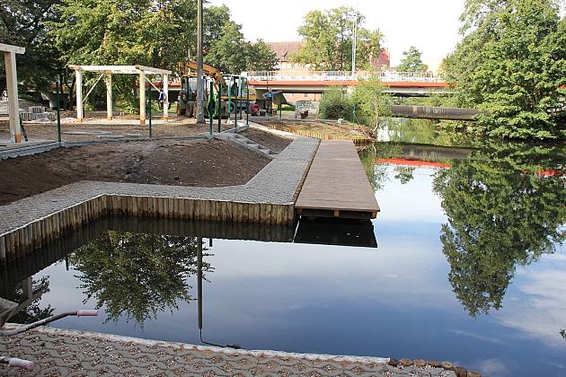 Budowa przystani kajakowej bliska finału