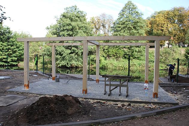 Budowa przystani kajakowej bliska finału