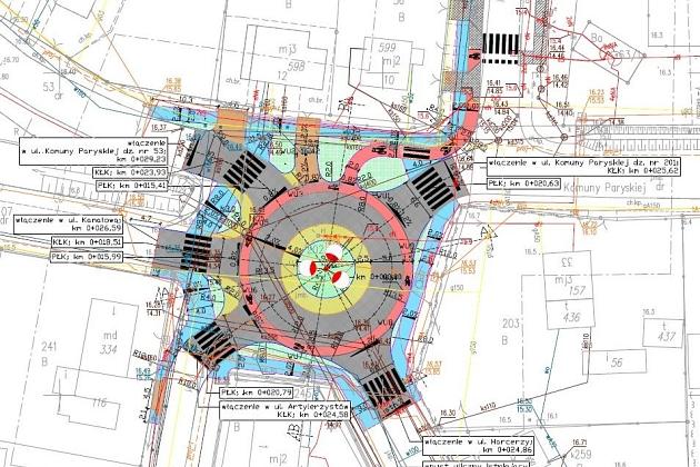 Rusza przebudowa ronda przy Komuny Paryskiej