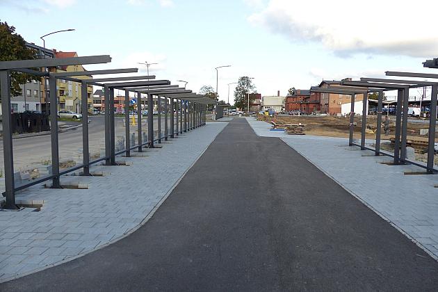 Lęborski Węzeł Przesiadkowy. Roboty przy dworcu kolejowym