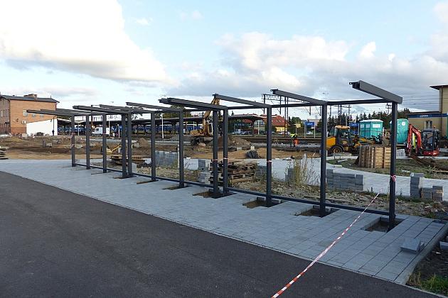 Lęborski Węzeł Przesiadkowy. Roboty przy dworcu kolejowym