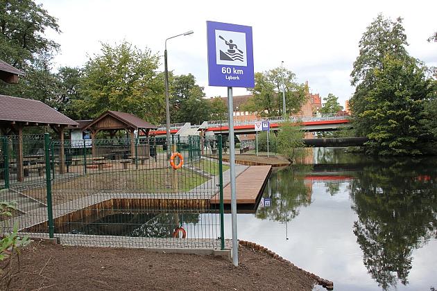 Przystań kajakowa po odbiorze