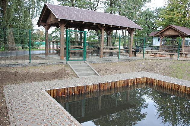 Przystań kajakowa po odbiorze