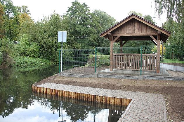 Przystań kajakowa po odbiorze