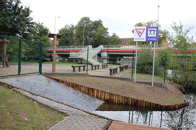 Przystań kajakowa po odbiorze