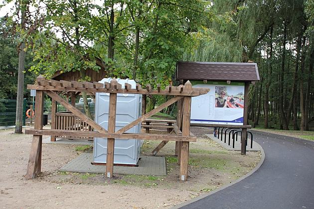 Przystań kajakowa po odbiorze