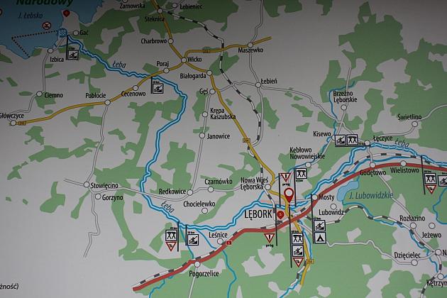 Przystań kajakowa po odbiorze