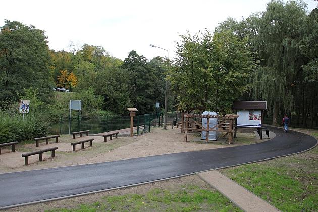 Przystań kajakowa po odbiorze