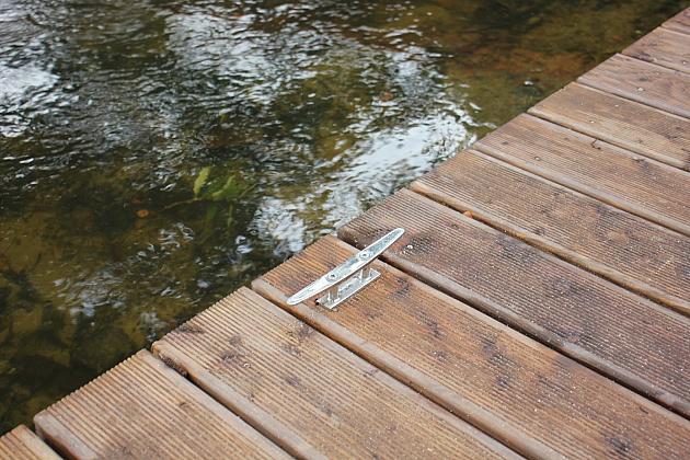 Przystań kajakowa po odbiorze