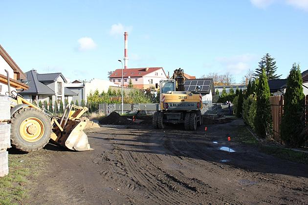 Budowa ulicy Witkacego idzie pełną parą