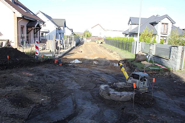 Budowa ulicy Witkacego idzie pełną parą