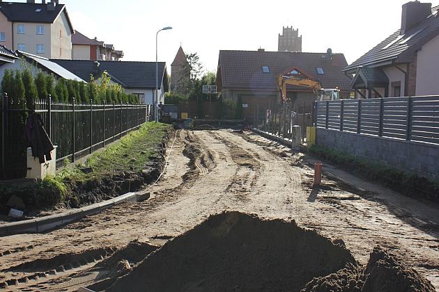 Budowa ulicy Witkacego idzie pełną parą