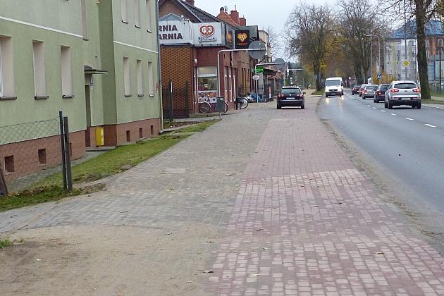 Ciąg pieszo-rowerowy na Krzywoustego wyremontowany