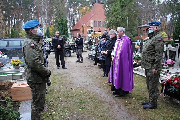 Plutonowy Henryk Keller spoczął na Cmentarzu Parafialnym w Lęborku