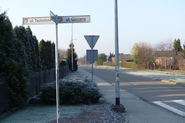 Spółdzielcza z nowym chodnikiem