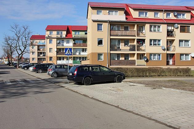 Parking przy ulicy Tczewskiej powiększony