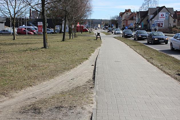 Na ulicy Krzywoustego powstanie rowerowa droga