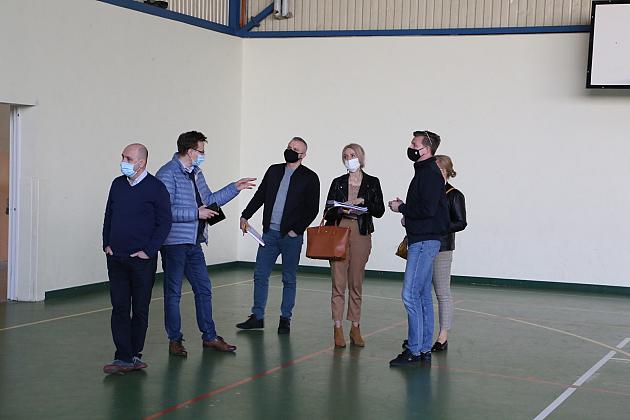 Punkt Szczepień Powszechnych w lęborskiej SP 8