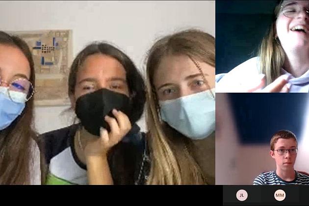 Projekt  Erasmus+  SP nr 1 w Lęborku,  spotkanie online w Hiszpanii