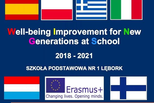 Projekt  Erasmus+  SP nr 1 w Lęborku,  spotkanie online w Hiszpanii