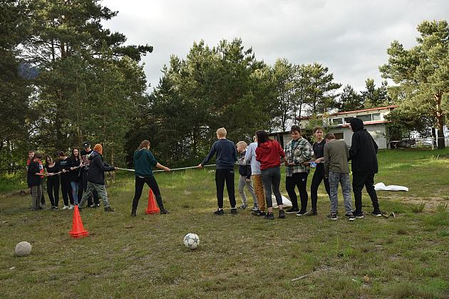 Podchody dla uczestników projektu Ożywiony Lębork NOWY Świat