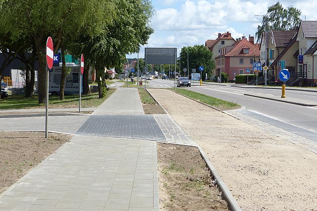 Droga dla rowerów przy Krzywoustego coraz bliżej