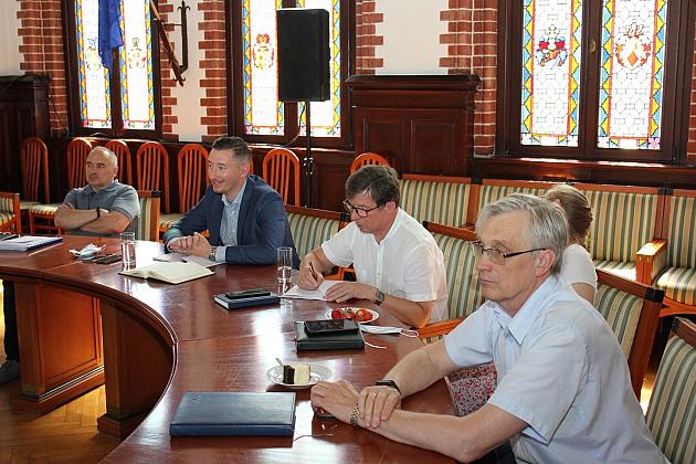 Spotkanie MOF Lęborka ws. dróg rowerowych