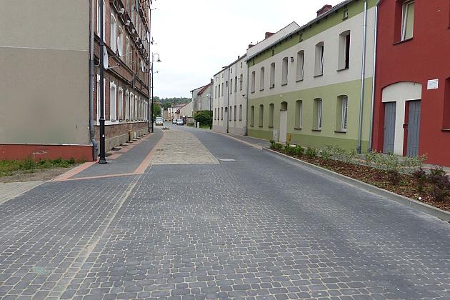 Ulica Malczewskiego już po rewitalizacji