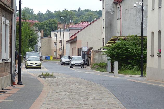 Ulica Malczewskiego już po rewitalizacji