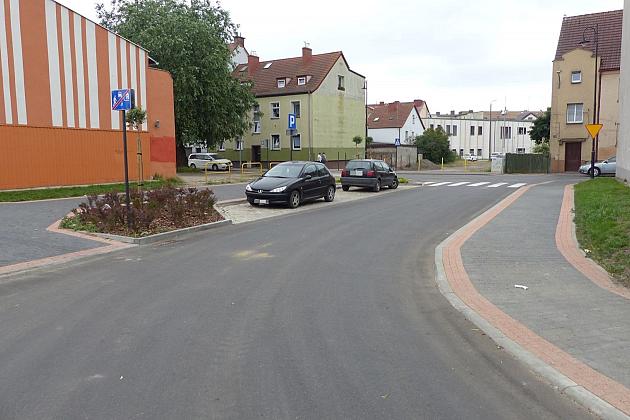 Ulica Malczewskiego już po rewitalizacji