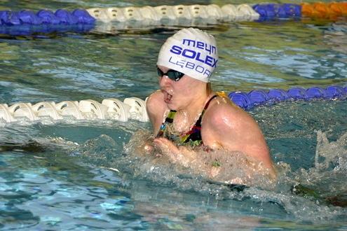 Pływaczka Weronika Klejna ze srebrnym medalem