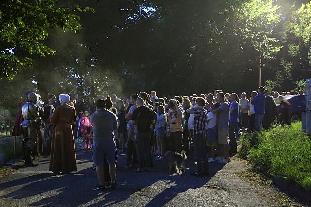 Spacerowali z duchami krzyżaków do trzech wież