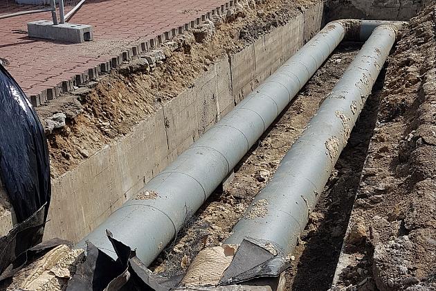 Wymiana sieci ciepłowniczej. Czasowy brak w dostawie ciepłej wody.