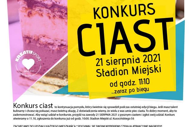 21 sierpnia na stadionie bieg sztafetowy i Pasta Party