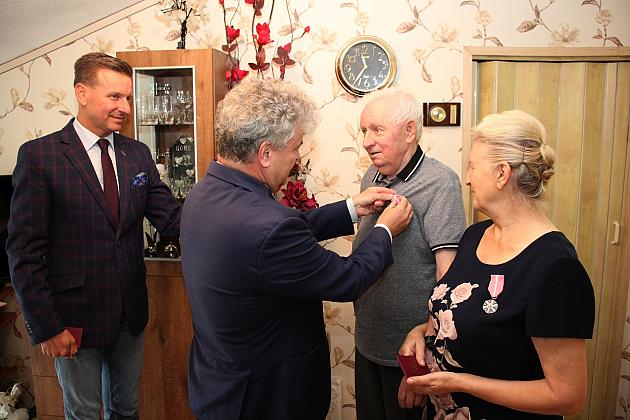 Jubileusz 50-lecia małżeństwa i medal dla Państwa Miotk