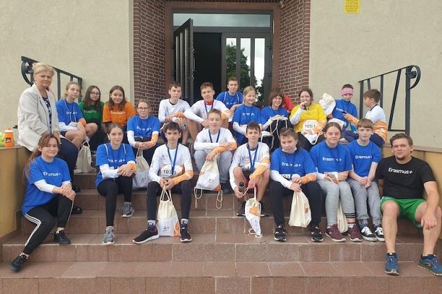 Pobiegli w V Ogólnopolskim Biegu Erasmusa