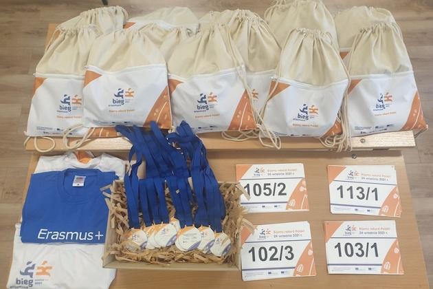 Pobiegli w V Ogólnopolskim Biegu Erasmusa