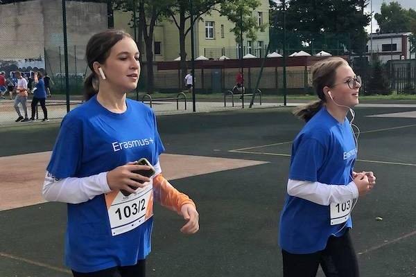 Pobiegli w V Ogólnopolskim Biegu Erasmusa