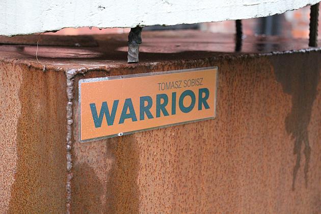 Rzeźby z cyklu WARRIOR stanęły pod ratuszem