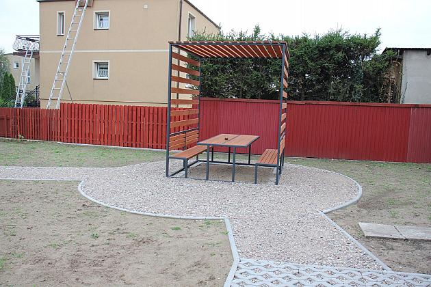 Nowe podwórko integracyjne przy Kossaka 72 cieszy lokatorów