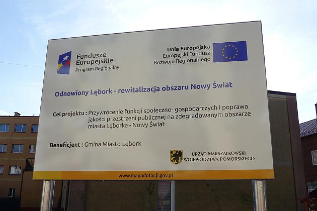 Nowe podwórka integracyjne zmieniają „Lębork Nowy Świat”
