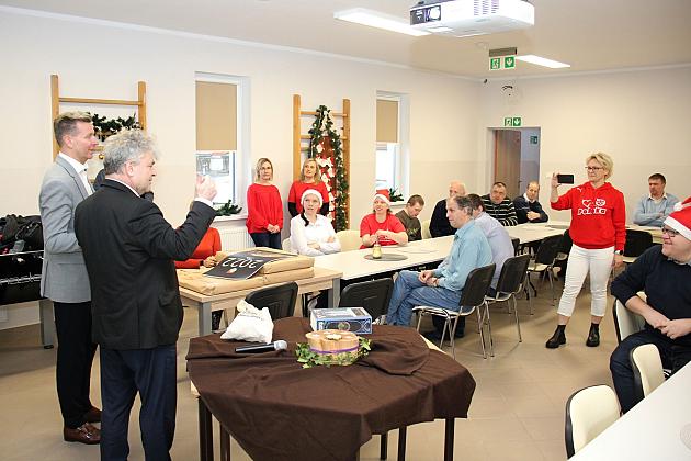 Mikołajki w Środowiskowym Domu Samopomocy „Lwiątko”
