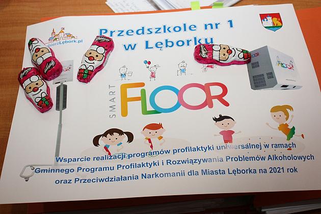 Mikołaj sprezentował przedszkolakom interaktywne podłogi SMART FLOOR