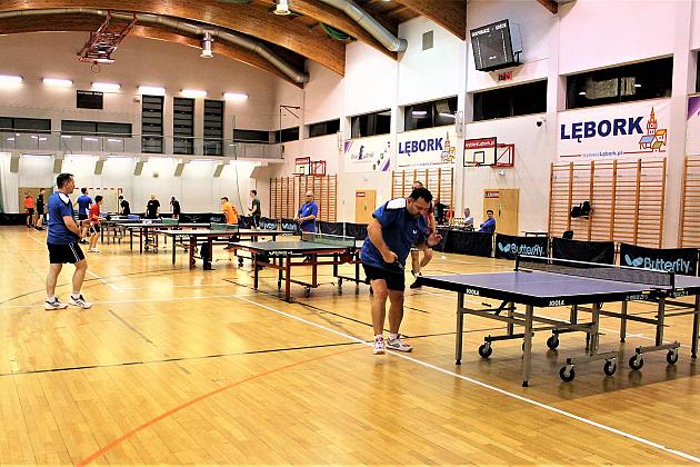 Faworyci nie zawiedli podczas Otwartych Mistrzostw Lęborka w tenisie stołowym