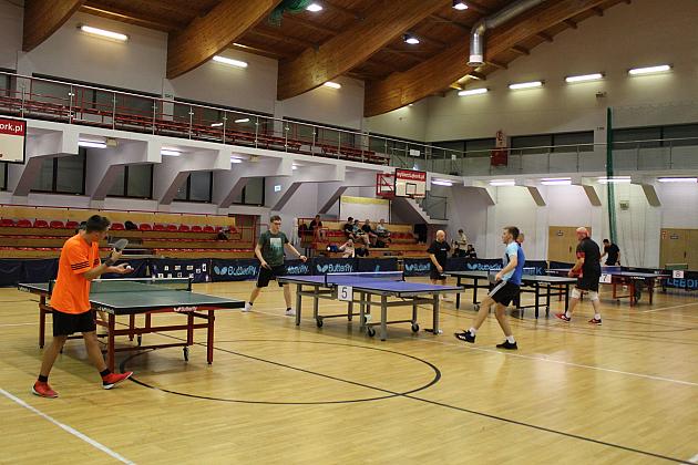 Faworyci nie zawiedli podczas Otwartych Mistrzostw Lęborka w tenisie stołowym