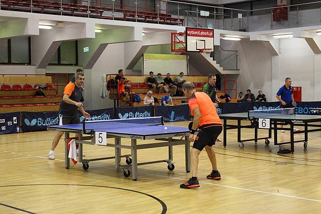 Faworyci nie zawiedli podczas Otwartych Mistrzostw Lęborka w tenisie stołowym